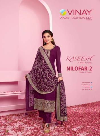 Nilofar Vol 2 By Vinay Designer Partywear Salwar Kameez Collection